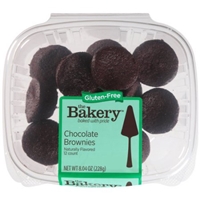 The Bakery at Wal-Mart Gluten-Free Chocolate Brownies, 12 count, 8.04 oz Food Product Image