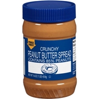 Price First Crunchy Peanut Butter Spread, 16 oz Food Product Image