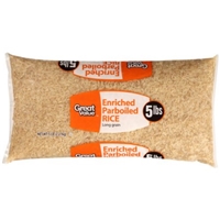 Great Value Enriched Parboiled Rice, 5 lbs Product Image