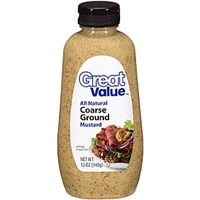 Great Value Great Value Coarse Ground Mustard Prepared Course Ground Mustard Product Image