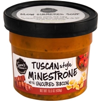 Sam's Choice Tuscan Style Minestrone with Uncured Bacon, 15.5 oz Food Product Image