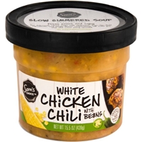 Sam's Choice White Chicken Chili with Beans, 15.5 oz Product Image