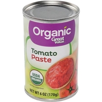 Great Value Organic Tomato Paste Food Product Image