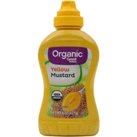 Great Value Organic Yellow Mustard Food Product Image