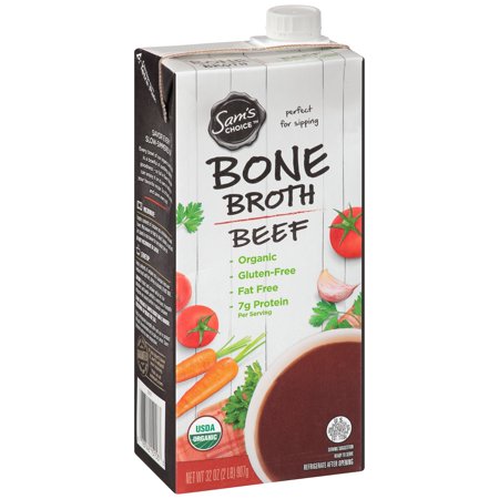 32 Oz Sam's Choice Organic Beef Bone Broth Product Image