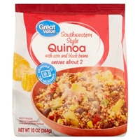 Great Value Southwestern Style Quinoa with Corn and Black Beans, 10 oz Product Image