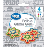 Great Value Edible Glitter Writing Icing - 4 pack Product Image