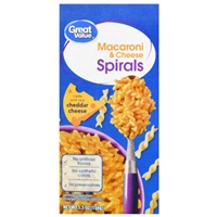 Great Value Mac N Cheese Spiral 5.5 oz Product Image