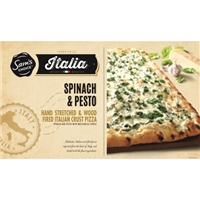 Sam's Choice Italia Chopped Spinach & Pesto Frozen Pizza Food Product Image