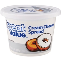 Great Value Spread Cream Cheese Product Image