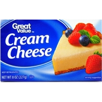 Great Value Cream Cheese Product Image