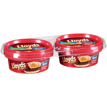 Lloyd's Beef Seasoned Shredded In Original Bbq Sauce 4 Oz Food Product Image
