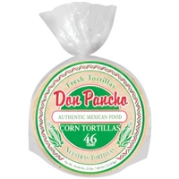 Don Pancho White Corn Tortillas Allergy and Ingredient Information