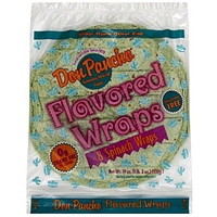 Don Pancho Flavored Wraps Spinach Food Product Image