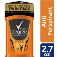 Degree Men Adrenaline Adventure Antiperspirant Twin Pack Deodorant Product Image