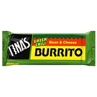 Tina's Green Chili Bean & Cheese Burrito Food Product Image