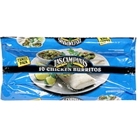 Las Campanas Burritos Chicken, Family Pack Food Product Image
