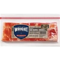 Wright Oak Barrel Smoked Bacon Food Product Image