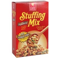 Chef Karlin Stuffing Mix For Turkey With Real Turkey Broth Food Product Image