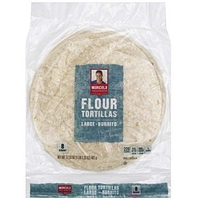 Marcela Valladolid Tortillas Flour, Large, Burrito Food Product Image