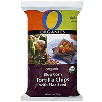 O Organics Tortilla Chips Organic, Blue Corn Food Product Image