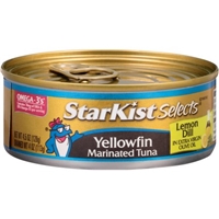 StarKist Selects Yellowfin Marinated Tuna in Extra Virgin Olive Oil Lemon Dill Food Product Image