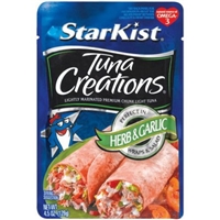 Starkist Tuna Creations Herb & Garlic Tuna Pouch Food Product Image