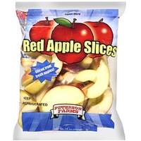 Peterson Farms Apple Slices Red Food Product Image
