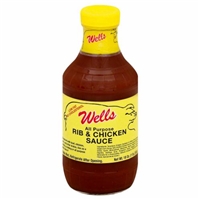 Wells Rib & Chicken Sauce Food Product Image