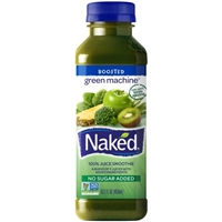 Naked 100% Juice Smoothie Boosted Green Machine Packaging Image