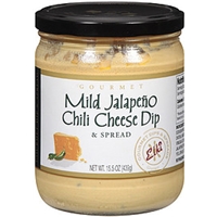 Elki Dip And Spread Gourmet Mild Jalapeno Chili Cheese Food Product Image