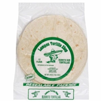 Lompoc Tortilla Shop Flour Burritos Food Product Image