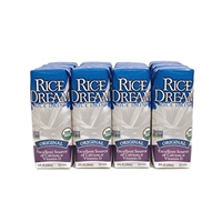 Rice Dream Rice Drink, ORIGINAL, 8 Ounce GLUTEN FREE (PACK OF 12) Food Product Image