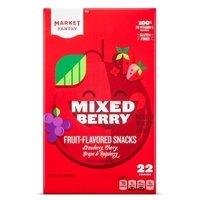 Mixed Berry Fruit Snacks 22CT - Market Pantry Food Product Image