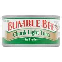 Bumble Bee Chunk Light Tuna In Water Food Product Image