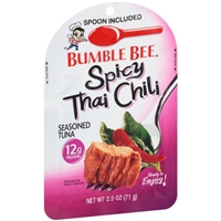 Bumble Bee Spicy Thai Chili Seasoned Tuna Pouch Allergy and