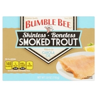 Bumble Bee Skinless Boneless Smoked Trout Fillets in Canola Oil Product Image