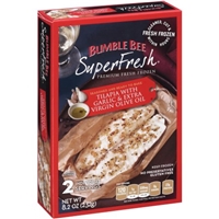 Bumble Bee Superfresh Tilapia With Garlic And Extra Virgin Olive Oil, 8.2 Oz Product Image