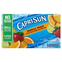 Capri Sun Flavored Juice Drink Tropical Punch - 10 CT Product Image