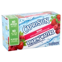 Capri Sun Roarin' Waters Flavored Water Pouches Berry - 10 CT Food Product Image