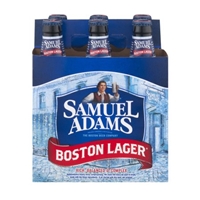 Samuel Adams Boston Lager Beer Bottles - 6 CT