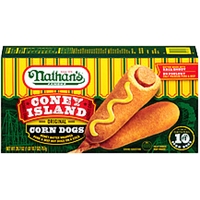 Nathan's Corn Dogs Original Coney Island Food Product Image