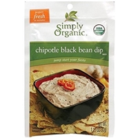 Simply Organic Chipotle Black Bean Dip Mix Product Image