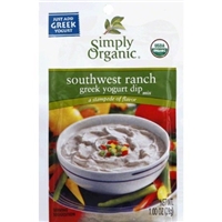 Simply Organic Dip Mix Greek Yogurt, Southwest Ranch Product Image