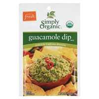 Simply Organic Certified Organic Guacamole Dip Mix Food Product Image