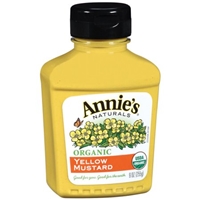 Annie's Organic Yellow Mustard Mustard Packaging Image