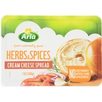 Arla Herbs and Spices Cream Cheese Spread Food Product Image