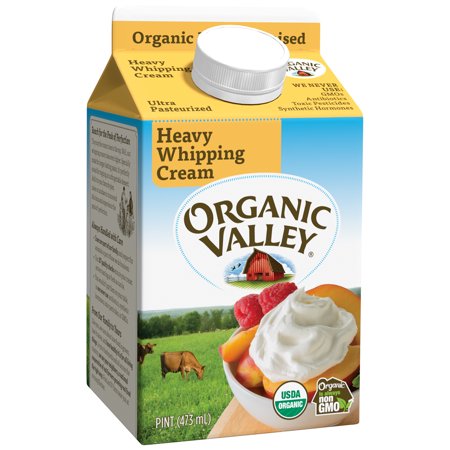 Organic Valley Heavy Whipping Cream Food Product Image