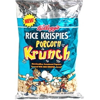 Kellogg's Popcorn Rice Krispies Krunch Food Product Image