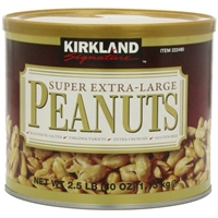 Kirkland Signature Super XL VA Peanuts, 40 Ounce : Snack Peanuts